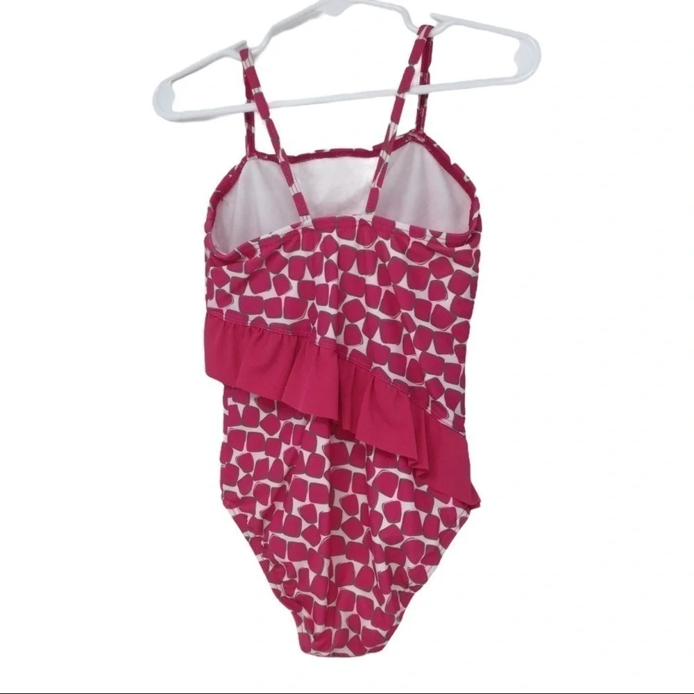 Children’s Place Hawaiian ruffle bottom swimsuit